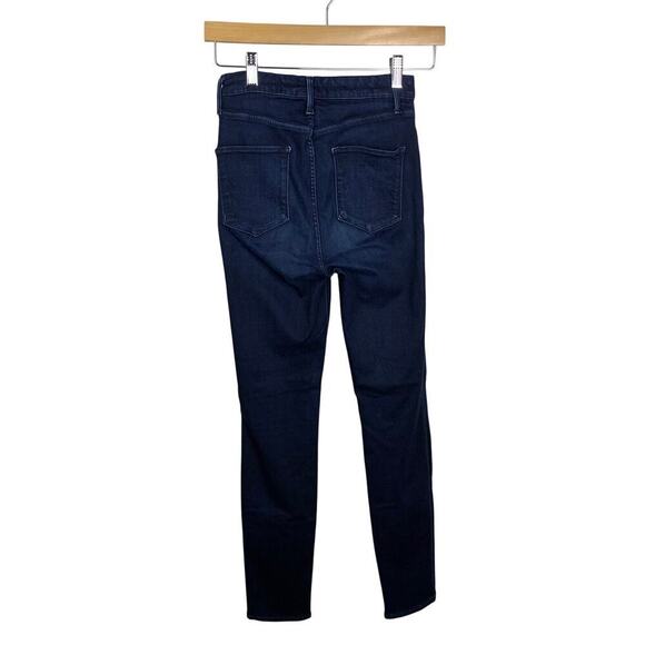 AYR Dark Blue Mid Rise Skinny Jeans Size 25 - Picture 2 of 6